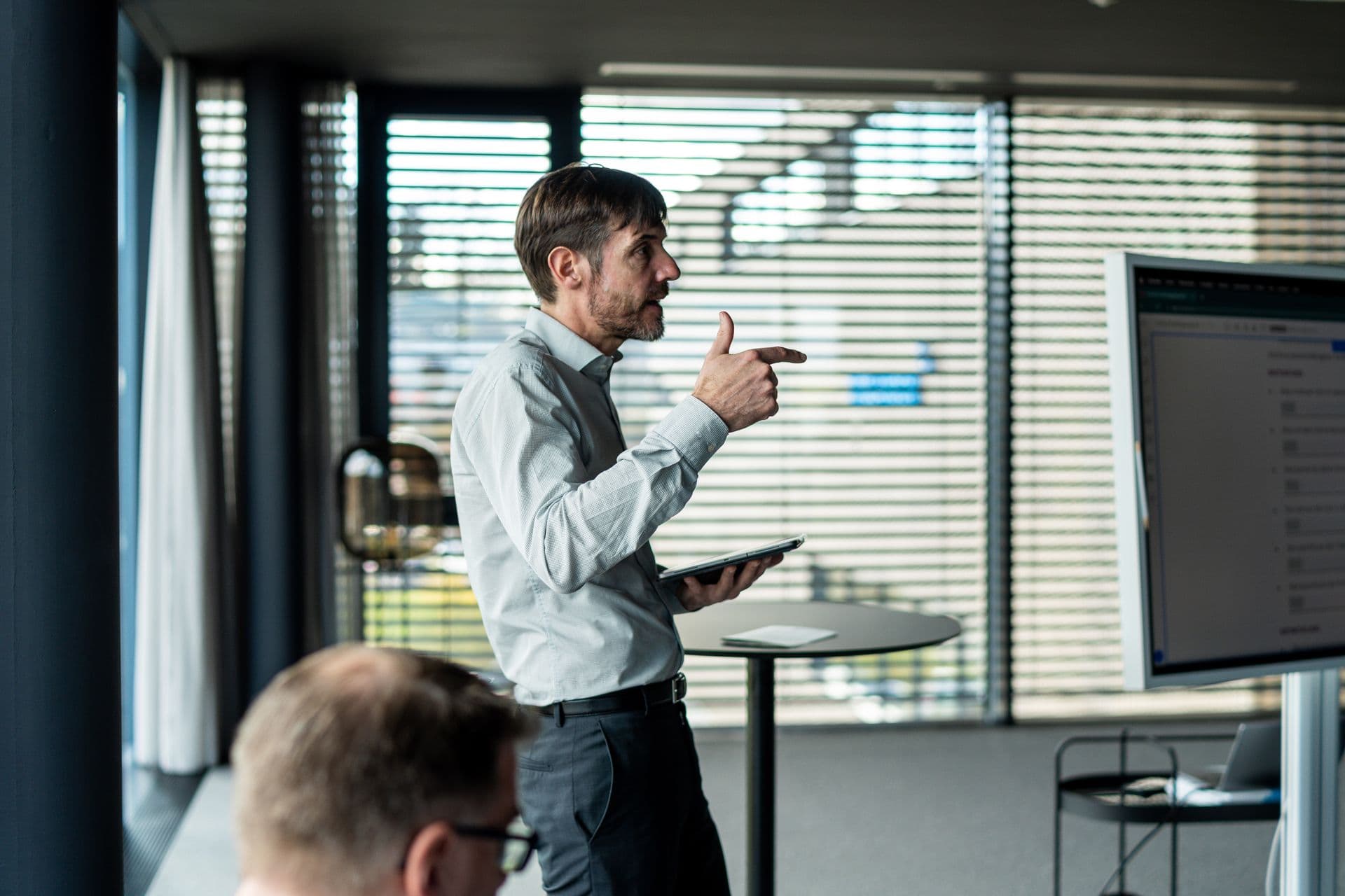 Stefan im Teamcoaching