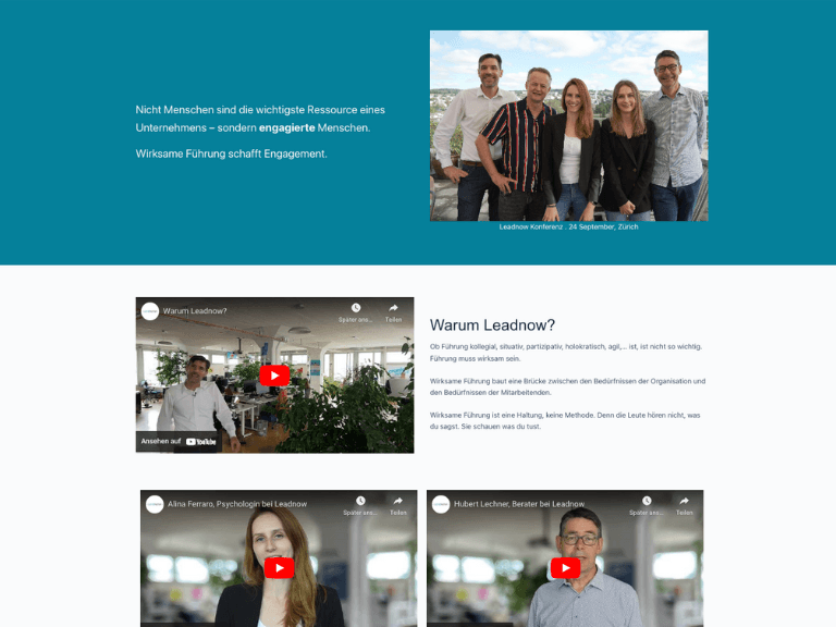 leadnow webiste